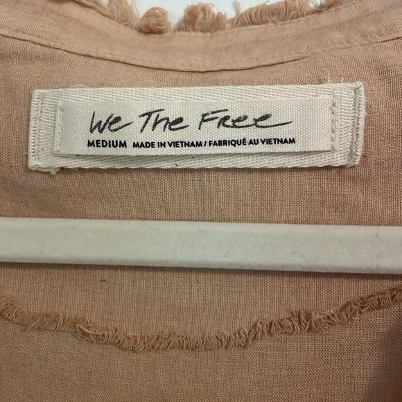 FREE PEOPLE WE THE FREE BOHO BUTTON UP - Picture 5 of 10
